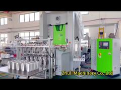 Automatische Aluminiumfolienbehältermaschine mit 5 Kavitäten