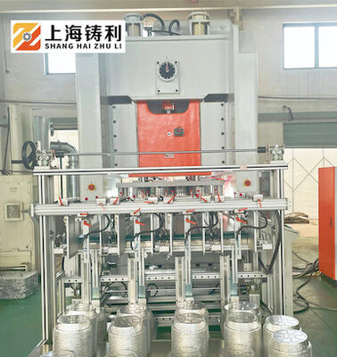 Servo Driven H Frame Hydraulic Press for Aluminium Food Container Production 18KW