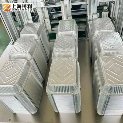 Automatic Aluminum Foil Container Machine with Multi Cavities Mold