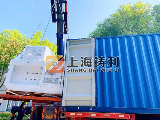 24kw ZL-T80 Foil Container Making Machine With Mitsubishi PLC Press Speed 65 Times Per Minute