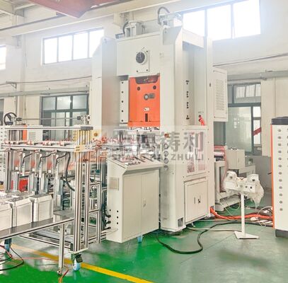 Automatic Aluminium Food Container Making Machine for 3003 H24 and 8011 O Alloy Foil