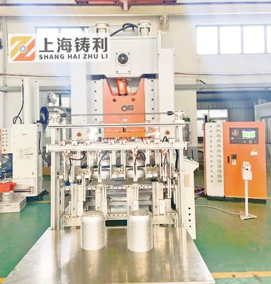 Fully Automatic Aluminium Foil Container Making Machine 12000KG Aluminum Foil Box Making Machine